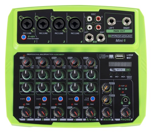 Table mixage canaux usb - mixage, 6
